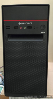 seZebronics Cabinet | G41 Motherboard | 6GB DDR3 RAM | 128GB SSD | Best Budget PC