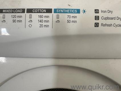 IFB washing machine and 100% drying machine