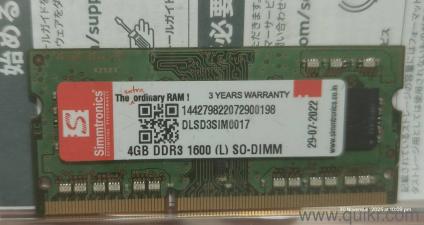 RAM DDR3 4 GB
