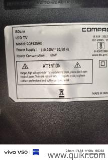compaq tv working condition 