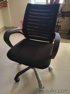 Office chair in packed box