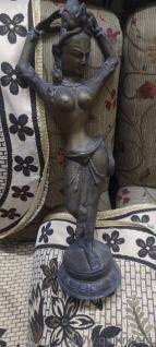 Handcrafted Pure Bronze Dancing Lady Statue  2kg  Excellent Condition