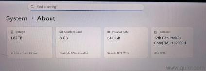 Dell Precision 5570 + 64GB RAM + 8GB Graphics + 2TB M2.SSD(5Y Warranty) + 4K Touch