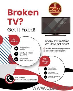 TV Repair & Service  All Models | SSV Electronics