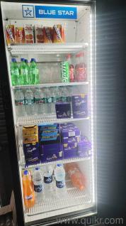 BLUESTAR visi cooler commercial refrigerator for shop 