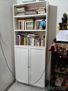Book Shelves with closed cupboard below