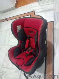 LUVLAP CARSEAT FOR KIDS BLACK AND RED CONVERTIBLE