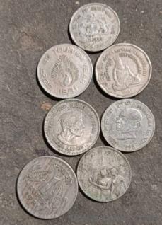 60 yaar old coin and 70 year old note 