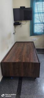 Single cot with storage 