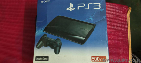 PLAYSTATION 3 (WITH 6 GAMES) super slim ps3