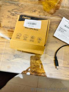 Mini UPS for wifi router. Still left with 8 month warranty