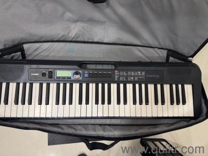 Piano Casio CT-S300 Casiotone 61-Key Touch Sensitive Portable Keyboard (Black)