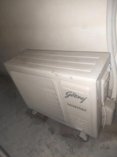 Godrej 1.5ton split AC with stabilizer, ELCB