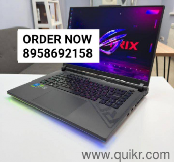 Call/whatsapp 8958692158-  ASUS ROG G15 Gaming Laptop (16/512GB SSD ) Under Warranty with Bill Box Available.