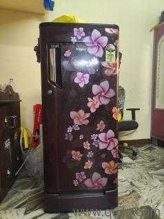 Whirlpool single door fridge in good working condition like new one