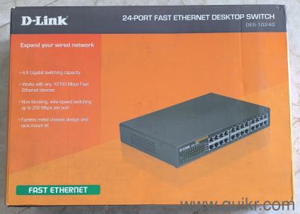 D-Link DES-1024D  24 Port Fast Ethernet Unmanaged Desktop Switch