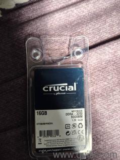 crucial 16gb ram DDR4  3200 
