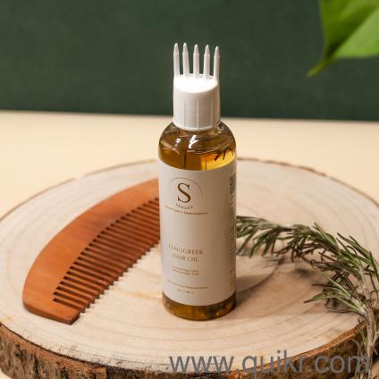 Fenugreek Oil at Home for Hair Growth, Thickness & Shine