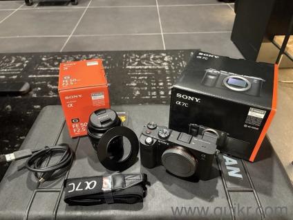 New Sony Alpha A7C Mirrorless Camera with FE 50mm f/2.5 G Lens WhatsApp 8377 934 607