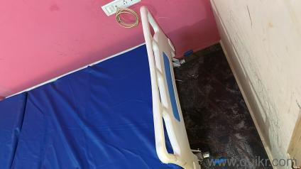 Hospital Bed  4 Function Almost New with Wheels