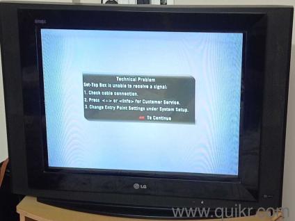 Working LG CRT TV (29-inch) Flat screen Model 29FD7AGE Slimagic