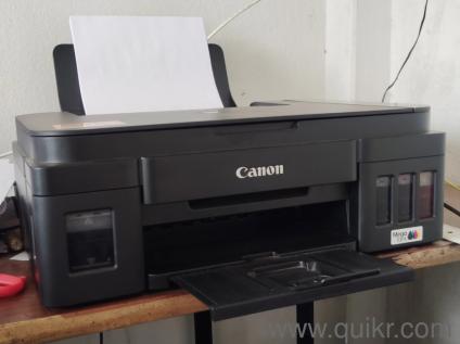 Canon color G3010 WI-FI printer with filled ink in mint condition