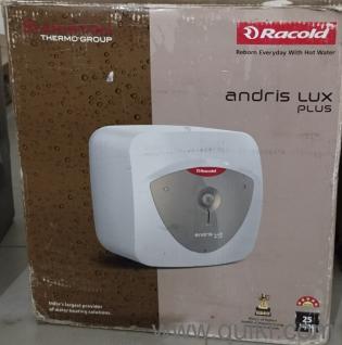  Racold 25L Geyser (5 Star) - Andris Lux Plus | Like New | Under 7k