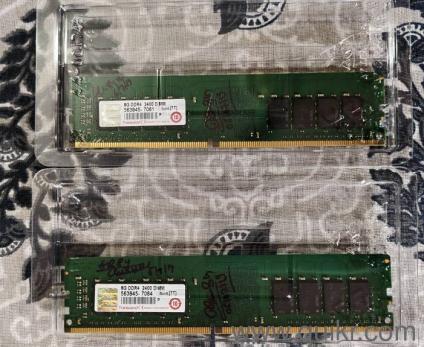 Transcend 16 GB (2X8GB) DDR4 Desktop RAM for Sale
