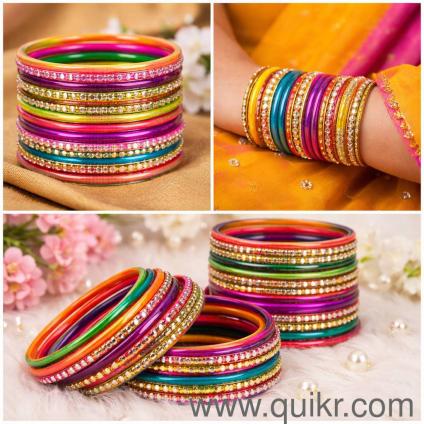 Stylish Multicolour Bangles  New Set
