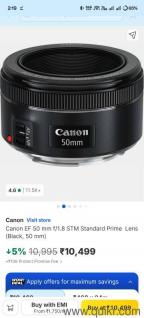 canon 200D with 3 camera lenses 