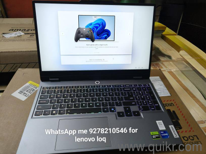 WhatsApp me 92782 10546 for  Lenovo LOQ, Intel Core i7 13th Gen 13700HX, NVIDIA RTX 5060 16GB RAM, 1TB 