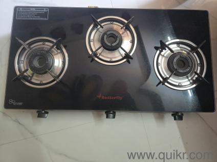 Butterfly new conditioned gas stove 3burner