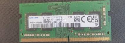Samsung 4GB DDR4 Laptop RAM 3200MHz  Excellent Condition