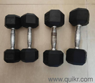 5 kg & 7.5 kg dumbbells 