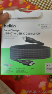 MAC BOOK  CHARGER 140W ,BELKIN CABLE 240W FOR SALE