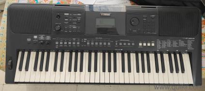 Moderately used Yamaha keyboard PSR E 463 for sale. It is in absolutely working condition. No damages/scratches.