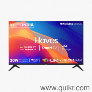 Bring home smarter entertainment with Haves 32 Smart LED & QLED TVs.