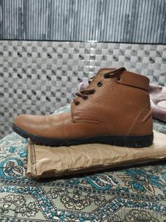  Red Chief Genuine Leather Boot Shoes (Size: 8)