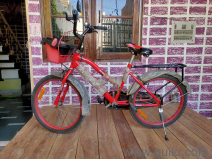 Atlas Hot Star TT 20 Kids Bicycle | 2023 Model | Excellent Condition | Black & Red