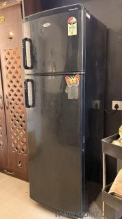 Well-maintained double door refrigerator available for sale. The fridge is in good working condition