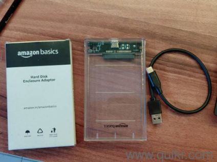 2.5'' SATA HDD/SSD Enclosure  USB 3.0  Transparent Case  Unused