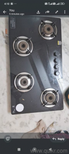 Elica 4 burner stove