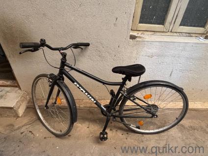 BTWIN RIVERSIDE 50 HYBRID CYCLE, Sparingly used for sale and accessories (Helmet+Pump+Lock)