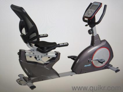 Aerofit AF-664R Recumbent Bike I Resistance Level: 8 Levels I LCD Display I Max. User Weight: 120 kg