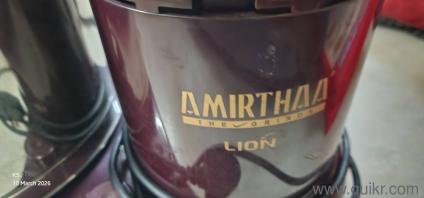amritha lion wet grinder less used 2 ltrs 2 years old in excellent condition 