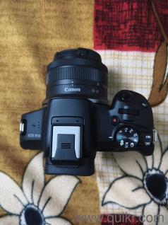 Canon Eos R50 RF-S18-45mm DSLR CAMERA , Memory card And Camera bag