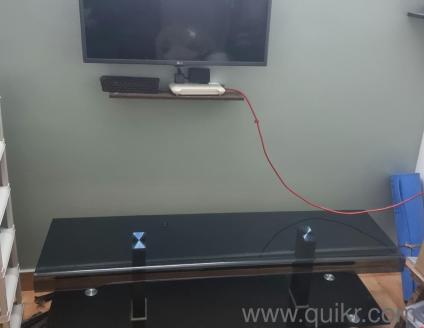 Table Premium Glass TV Unit  Modern Look  Strong & Stylish