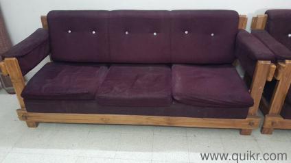 Wooden Sofa Set 3+1+1