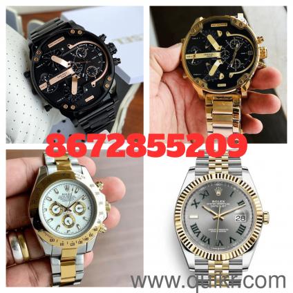 Men Branded Watches For Men,Replica Watches For Men & Women All TYps Laxuary Branded WAtch (C.O.D) Availeble all india ship. 