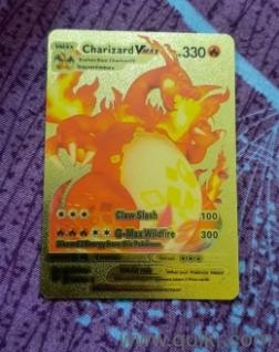 Pokmon TCG Charizard V Max Pure Gold Foil OG card 